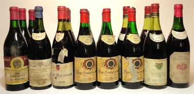 Lot 118 - Lots 118-133: Other properties Cotes de Beaune 1945, J&W Nicholson, London; Savigny Clos de Guettes