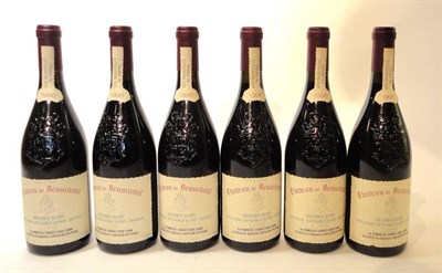 Lot 154 - Chateauneuf du Pape 1996, Chateau de Beaucastel (x6) (six bottles)