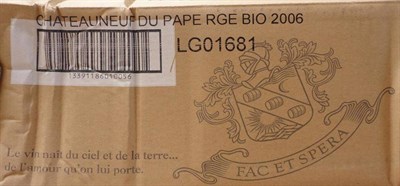 Lot 156 - Chateauneuf du Pape 2006, M Chapoutier, half case oc (six bottles)