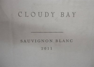 Lot 170 - Cloudy Bay 2011, Sauvignon Blanc, Marlborough, half case, oc  (six bottles)