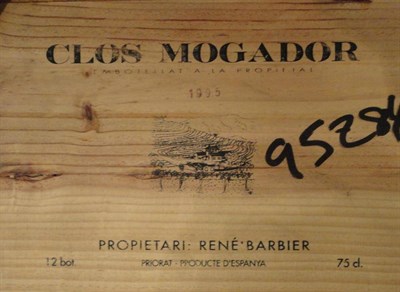 Lot 183 - Clos Mogador 1995, Rene Barbier, owc (twelve bottles)