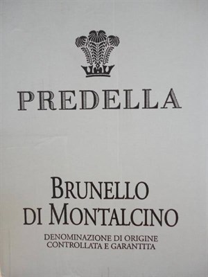 Lot 192 - Brunello di Montalcino 2006, Predella half case, oc (six bottles)