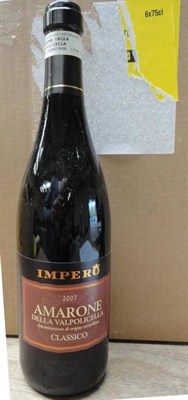 Lot 194 - Amarone della Valpolicella Classico 2007, Impero (x5) (five bottles)