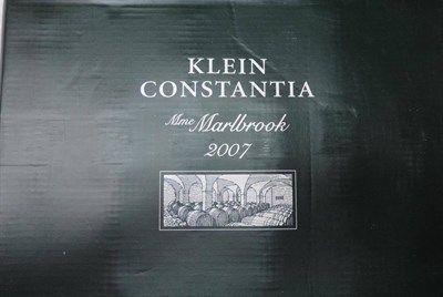 Lot 195 - Klein Constantia Madame Marlbrook 2007, Semillion Sauvignon blanc, half case, oc (six bottles)