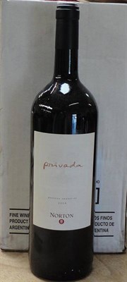 Lot 200 - Bodegas Norton Privada 2009, Malbec, Cabernet Sauvignon, magnums, oc (six magnums)