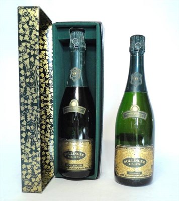 Lot 208 - Bollinger R.D. Extra Brut 1975, vintage champagne, oc; Bollinger R.D. Extra Brut 1976, vintage...