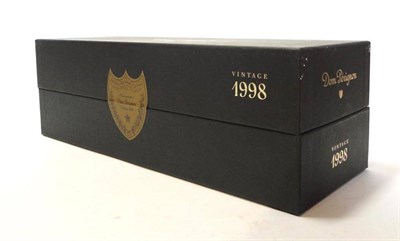 Lot 238 - Dom Perignon 1998, vintage champagne, in original case