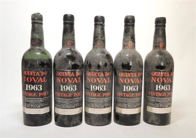 Lot 271 - Lot 271: From the Cellar of a Yorkshire Collector Quinta Do Noval Nacional 1963, vintage port...