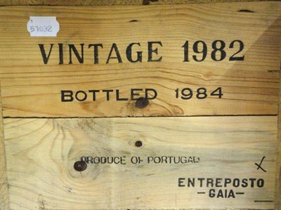 Lot 272 - Croft 1982, vintage port, owc (twelve bottles)