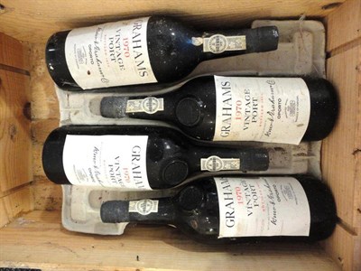 Lot 291 - Lots 291-299 : From the cellar of a former director of O W Loeb Graham 1970, vintage port (x8)...