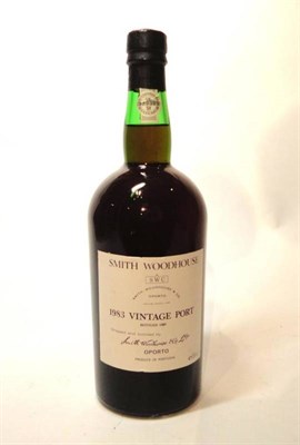 Lot 300 - Smith Woodshouse 1983, vintage port, magnum U: into neck