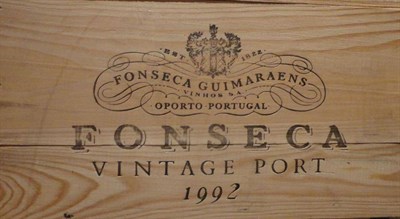 Lot 302 - Fonseca 1992, vintage port, owc (twelve bottles)