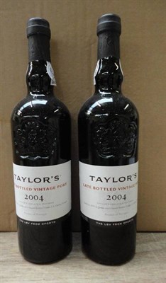 Lot 308 - Taylor 2004, LBV port (x12) (twelve bottles)