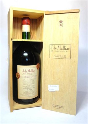 Lot 322 - J de Malliac Bas Armagnac Extra Hors D'Age, bottle number 33752, 2.5litre, 42%, owc