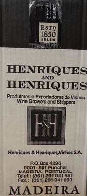 Lot 334 - Henriques & Henriques Finest Dry Madeira (x6) (six bottles)