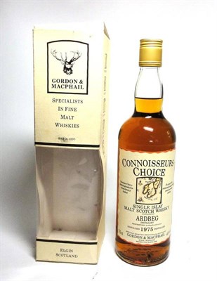 Lot 350 - Ardbeg 1975, Connoisseurs Choice, bottled by Gordon & MacPhail, map label, 75cl, 40%, original...