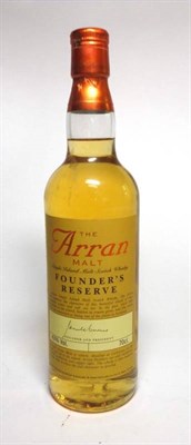 Lot 351 - Arran Fonders Reserve, Single Island Malt Scotch Whisky, 70l, 43% U: into neck