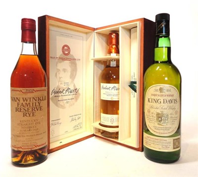 Lot 352 - Arran Robert Burns World Federation, 70cl, 40%, in original presentation case complete with...