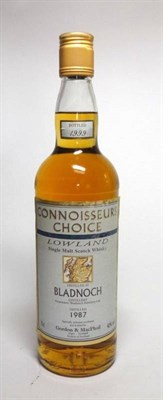 Lot 358 - Bladnoch 1987, Connoisseurs Choice, distilled 1987 bottled 1999, bottled by Gordon & MacPhail,...