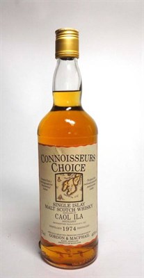 Lot 362 - Caol Ila 1974, Connoisseurs Choice, bottled by Gordon & MacPhail, map label, 75cl, 40% U: into neck