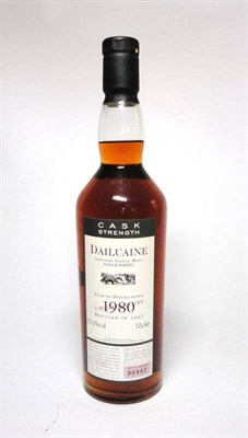 Lot 365 - Dailuaine 1980 17 Year Old Cask Strength,  Single Highland Malt Scotch Whisky, Flora and Fauna...