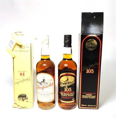 Lot 374 - Glenfarclas 10 Year Old, Single Malt Highland Whisky, 75Cl., 40%, in original box (damaged);...