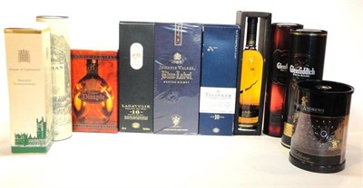 Lot 378 - Glenfiddich 12 Year Old; Oban 14 Year Old; Glenfiddich 12 Year Old; Lagavulin 16 Year Old;...