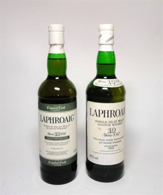 Lot 401 - Laphroaig 10 Year Old Cask Strength, distilled and bottled by D Johnson & Co, 70cl, 57.3%;...