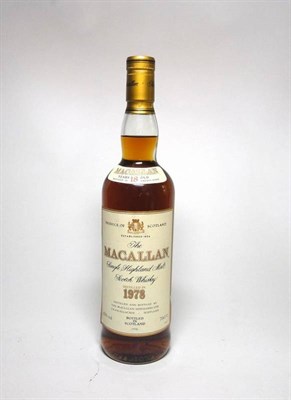 Lot 415 - The Macallan 18 Year Old 1978, Single Highland Malt Scotch Whisky, distilled 1978 bottled 1996,...