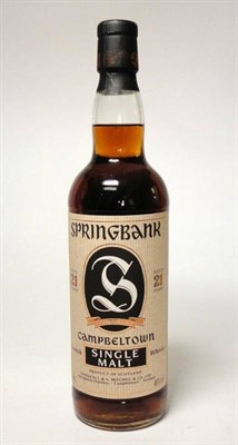 Lot 425 - Springbank 21 Year Old, Single Campbeltown Malt Scotch Whisky, J & A Mitchell, 70cl, 46% U:...