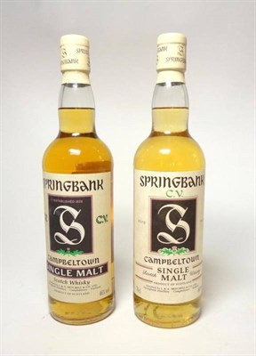 Lot 426 - Springbank C.V., Single Campbeltown Malt Scotch Whisky, J & A Mitchell, earlier cream label,...