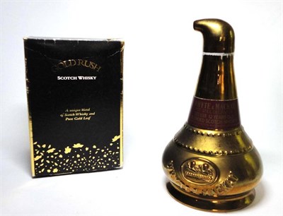 Lot 428 - Whyte & Mackay Pot Still Decanter, Deluxe 12 Year Old Blended Scotch Whisky, gilt lustre Wade...