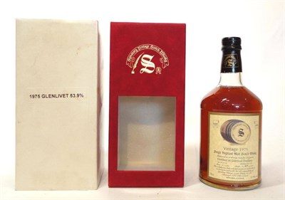 Lot 381A - Glenlivet 1975 29 Year Old, Signatory Vintage, matured in a sherry butt, distilled 1975 bottled...