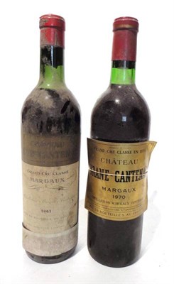 Lot 1006 - Chateau Boyd Cantenac 1961, Margaux; Chateau Brane Cantenac 1970, Margaux (two bottles) U: top...
