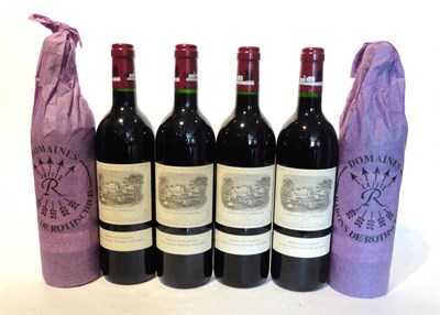 Lot 1058 - Chateau Lafite Rothschild 1995, Pauillac (x6) (six bottles) U: high fill, Wine Society slip labels