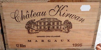 Lot 1061 - Chateau Kirwan 1995, Margaux, owc (twelve bottles)
