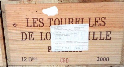 Lot 1074 - Chateau Les Tourelles de Longueville 2000, Pauillac, owc (twelve bottles)