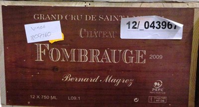 Lot 1116 - Chateau Fombrauge 2009, St Emilion, owc (twelve bottles)