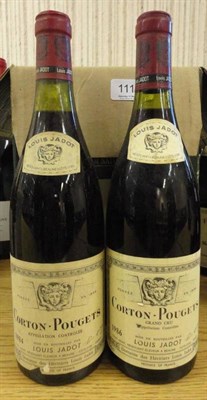 Lot 1119 - Corton-Pougets 1984 (x3), 1982 (x1), 1986 (x2), Louis Jadot (six bottles)