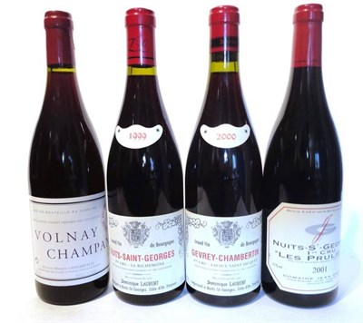 Lot 1121 - Nuits-Saint-Georges La Richemone 1999, Dominique Laurent; Gevrey-Chambertin Lavaux...