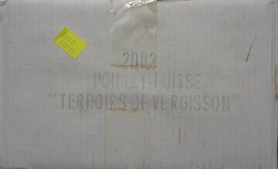 Lot 1122 - Pouilly Fuisse 2002, Verget, oc (twelve bottles)