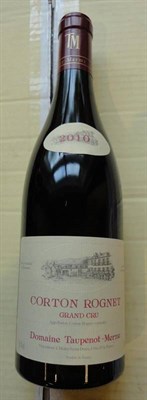 Lot 1129 - Corton Rognet 2010, Taupenot-Merme, half case, oc (six bottles)