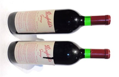 Lot 1132 - Penfolds Grange Bin 95 1988, (x2) (two bottles) U: into neck, one label torn