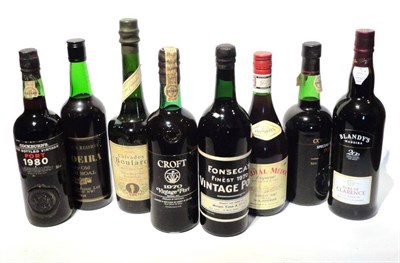 Lot 1190 - Fonseca 1970, vintage port; Croft 1970, vintage port; Six other bottles (8)