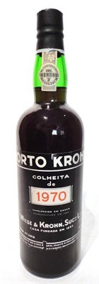 Lot 1194 - Weisse & Krohn Colheita 1970, Colheita port U: into neck