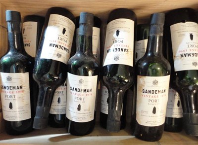 Lot 1195 - Sandeman 1970, vintage port (x12) (twelve bottles)