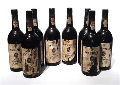 Lot 1200 - Warre 1977, vintage port (x8) (eight bottles)