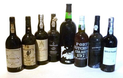 Lot 1206 - Taylor 1985, vintage port, magnum; Warre 1974, vintage port; Feuerheerd 1985, vintage port;...