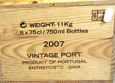 Lot 1210 - Grahams 2007, vintage port, half case, owc (six bottles)