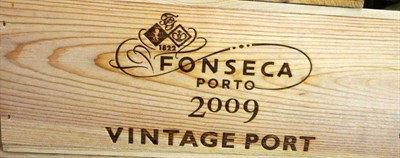 Lot 1211 - Fonseca 2009, vintage port, half case, owc (six bottles)